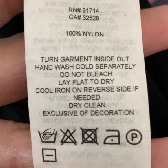 Armani Exchange Short Sleeve Black Body Con Dress - Picture 7 of 7